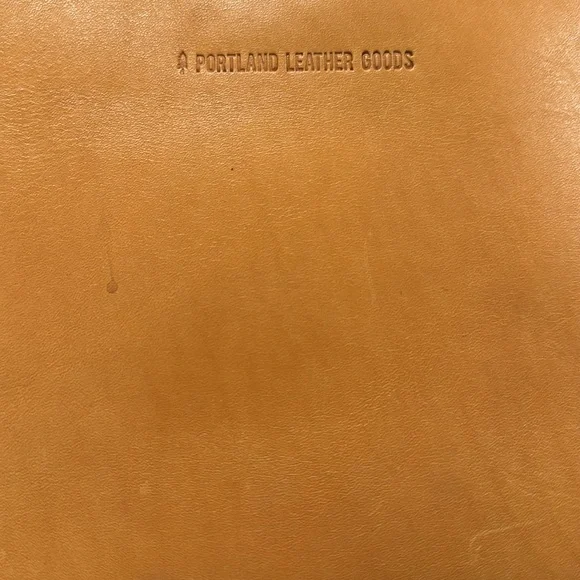 Portland Leather | Mini Crossbody Tote in Sunflower Yellow - Picture 2 of 4